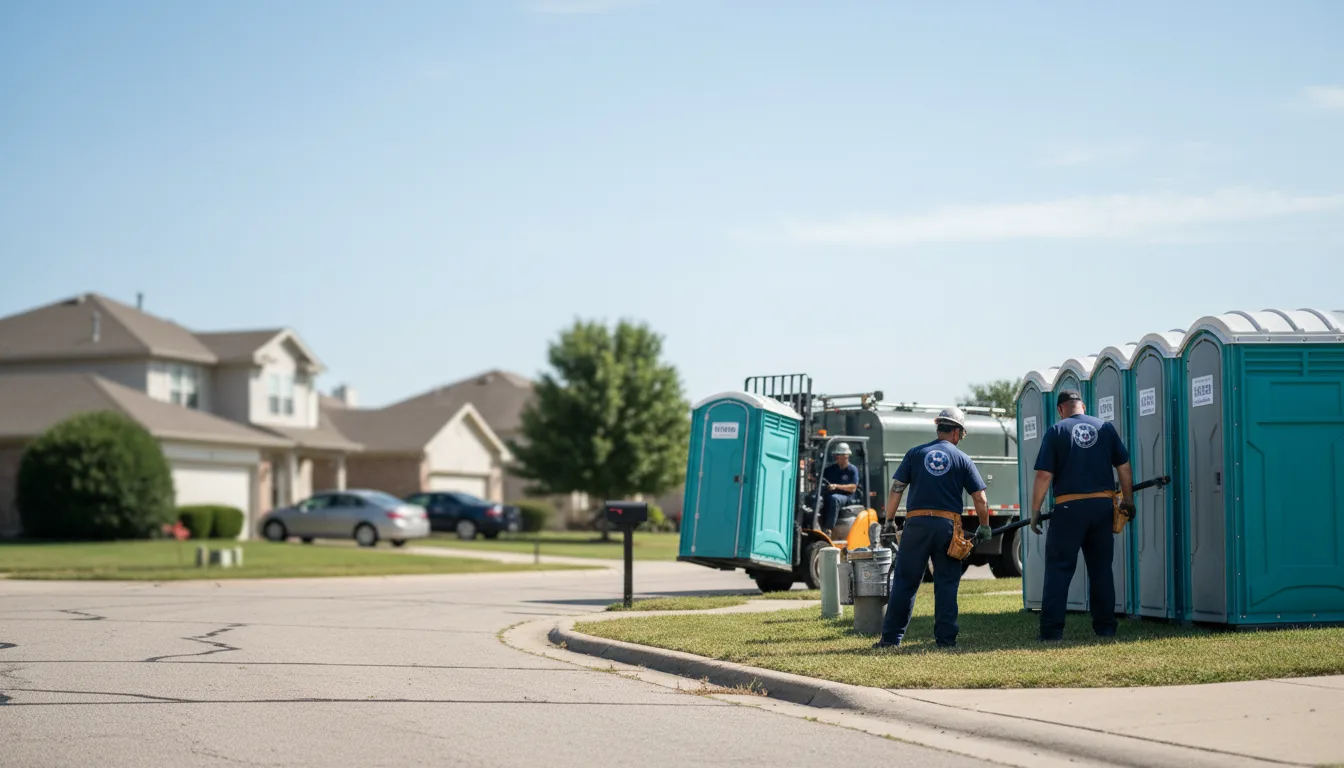 Porta Potty Rental in Saint Mary Of The Woods, IN near me